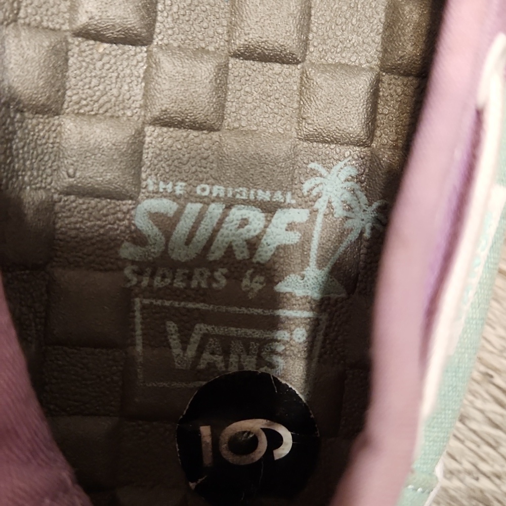 Vans colorblock Surfsiders sz 6 - Picture 2 of 3